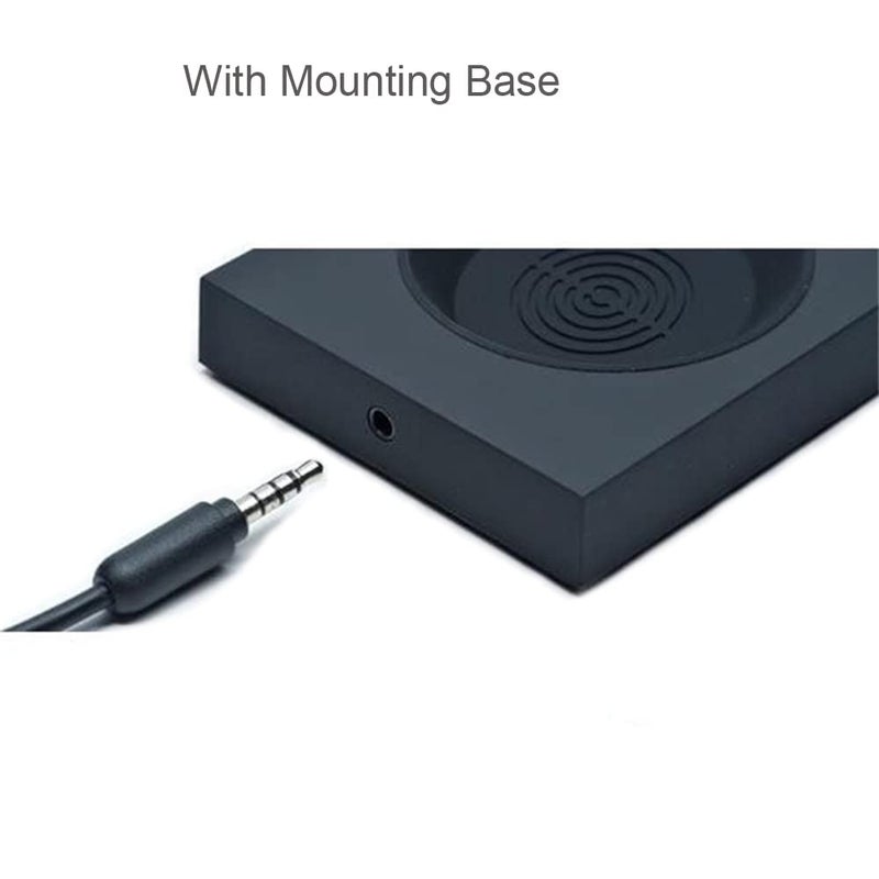 Berfea Fashion Retro Phone handset Headset 3.5mm Microphone Prevention Radiation Compatible with iPhone Samsung - Image 4